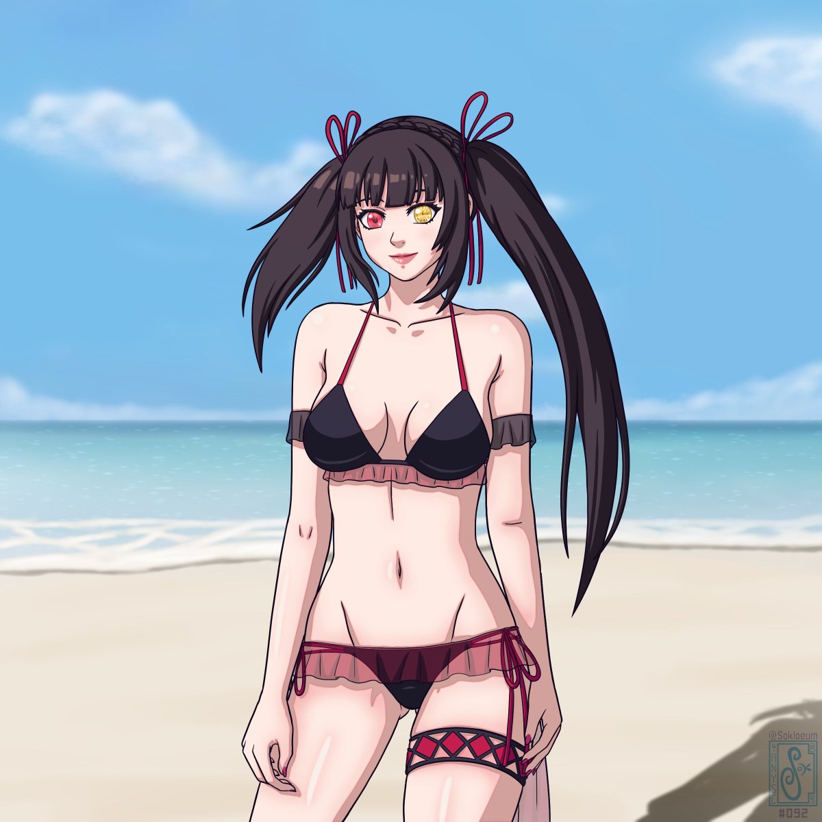sokloeum's tweet photo. Here's Kurumi Tokisaki in a figure variant of the swimsuit she wore on the cover of Date-A-Bullet 04.
If you like her, please vote.
Ibuki from Street Fighter is next.
#4thANYSC #KurumiTokisaki #date_a_live #時崎狂三 #デート・ア・ライブ https://t.co/YIshqD3UU0