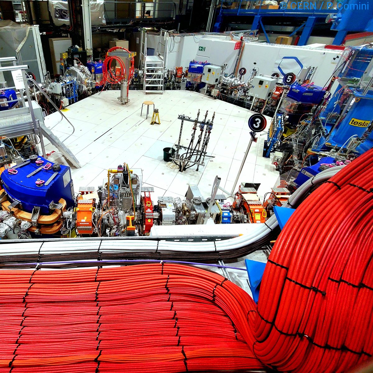 A picture of our best friend and low energy antiproton provider, ELENA <a href="/CERN/">CERN</a>! 😊
We took our first antiproton beams of the year last Friday. There has been many upgrades in GBAR, so a long period of beam steering awaits us! 
#antimatter #cern #physics