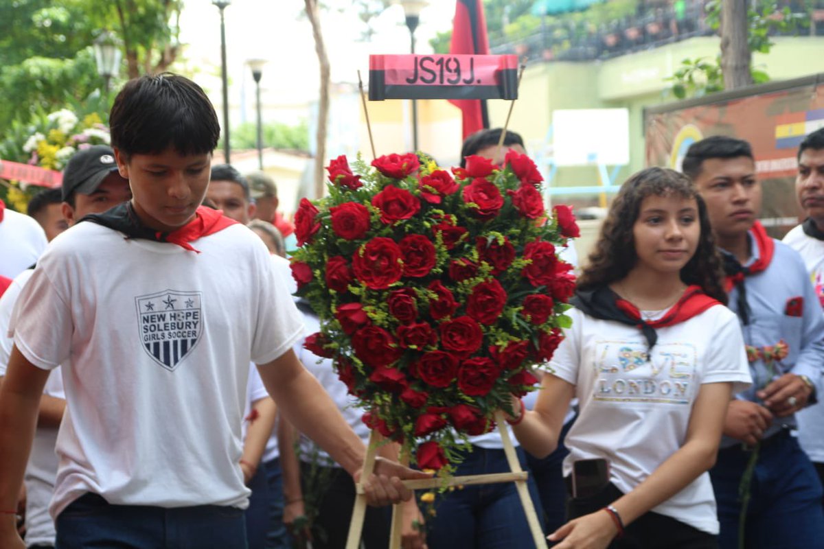 ‼️ Conmemoramos 64 años de la Gesta Heróica del 23 de Julio de 1959‼️

Se rindió homenaje al 64 aniversario de esta Gesta Heroica donde fueron asesinados 4 estudiantes universitarios:
Erick Ramírez
Sergio Saldaña
Mauricio Martínez
José Rubí

#4419SiempreMasAlla 
#LeonRevolucion