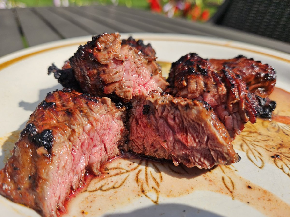 morningwoodbbq's tweet image. Steak tip Sunday.  
#bbq#bbq #steak #steaktips