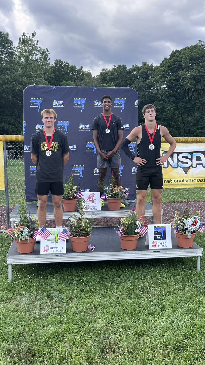 gray_gable's tweet image. I had a great experience this weekend at the American Javfest. I got to compete and threw a new pr of 184’ 7” which placed me second in the emerging elite division. @chelmsfordtrack @_LionsAthletics @Javelinfactory