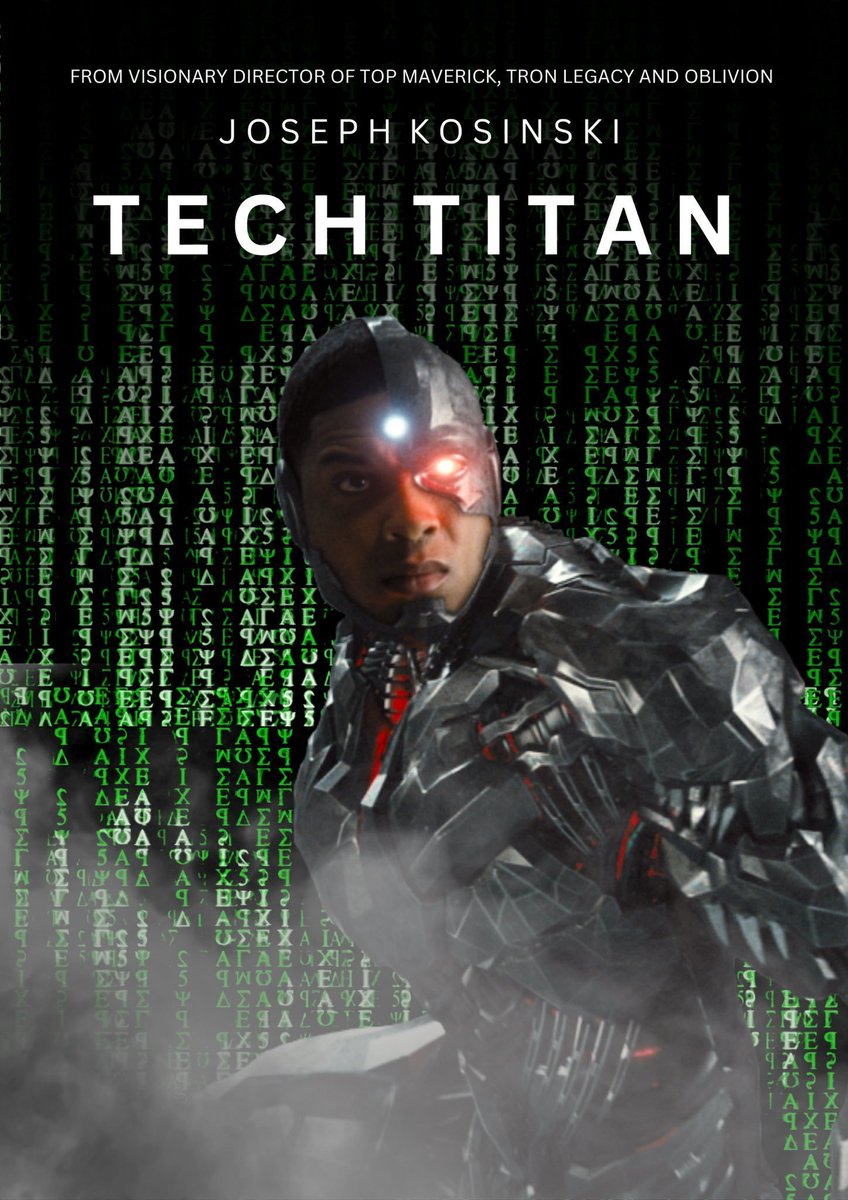 robbrobo's tweet photo. Having anew "Cyborg" movie starring Ray Fisher on Netflix would be awesome. Also Joseph Kosinski is the perfect director for making this film shortly.
#SellSnyderVerseToNetflix
#RestoreTheSnyderVerse
#BringBackRayFisher
#MakeTheCyborgMovie
@ray8fisher https://t.co/M2gCFV6QgS