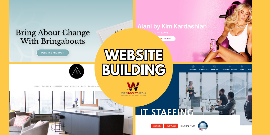 A sneak peek into a few of the websites we've helped our clients build and launch. DM us to get started!

rb.gy/b9ac3

#MarketingAgency #WordPress #WebsiteBuilding #DigitalMarketing #SyossetChamber