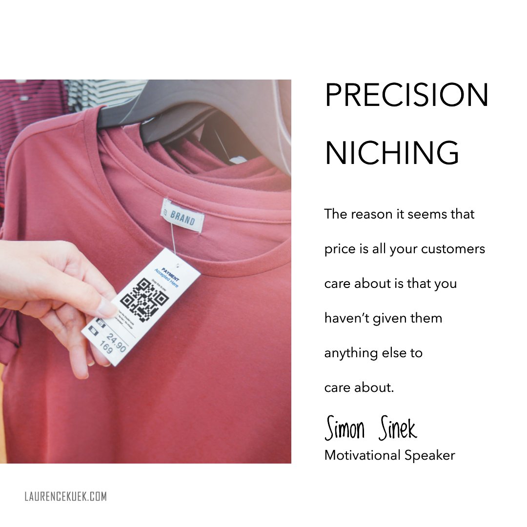 LaurenceKuek's tweet photo. Going beyond price, successful niching involves delivering value that resonates with your audience.
When your content/product consistently delivers unique benefits, it becomes something customers want and care about.
Let's create that irresistible offering.
#PrecisionNiching https://t.co/IxvyRNVnuW