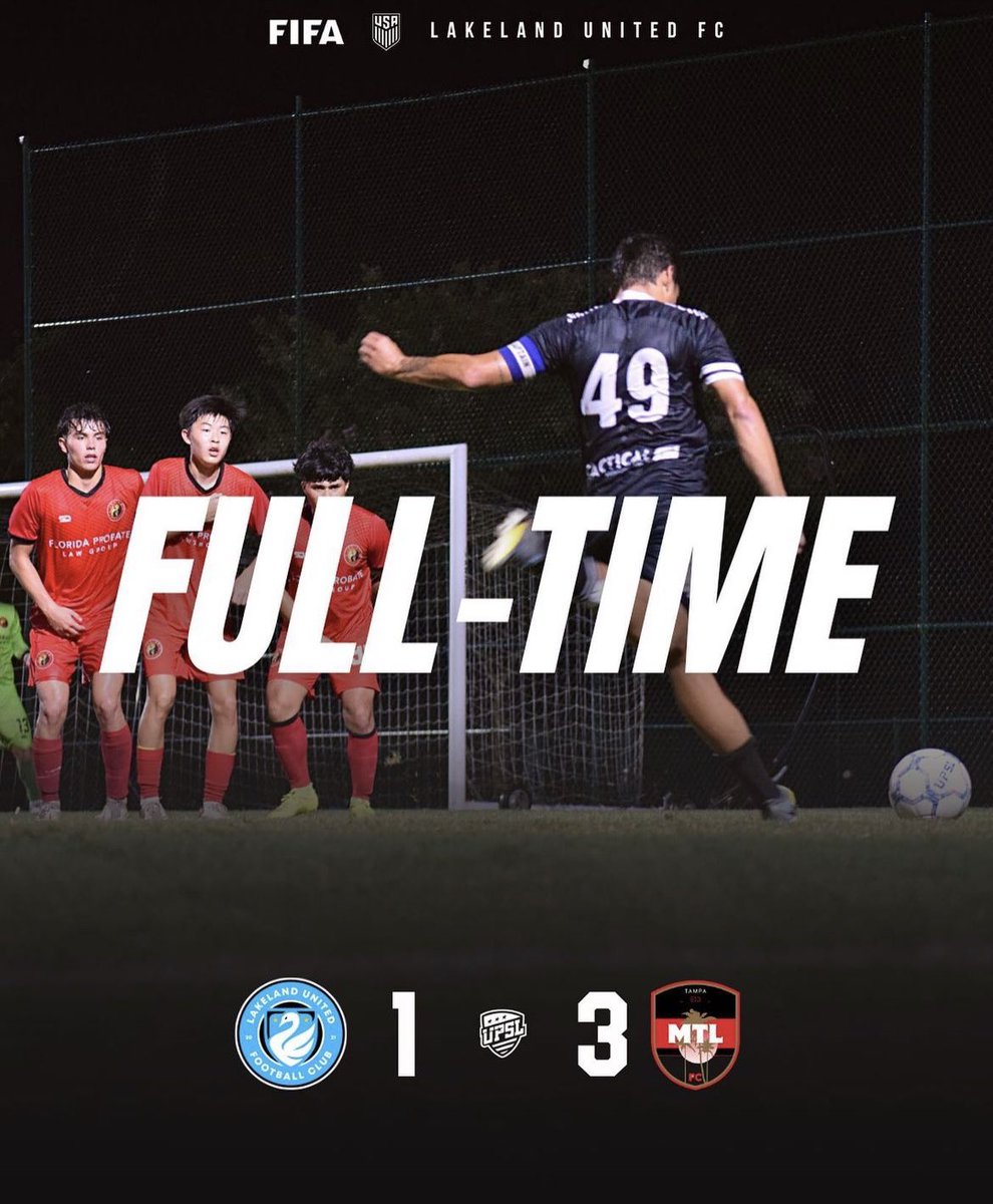 Final score from last night’s match. 

Trust the process.