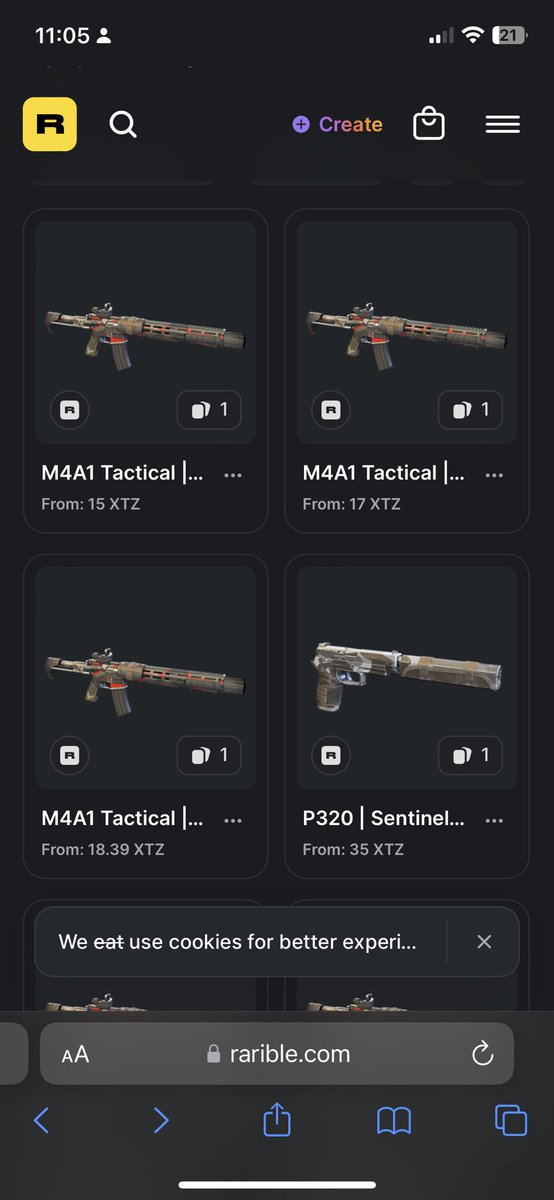 These are Ubisoft’s first ever NFTs.

~$10 floor.

If NFTs do blow up (most likely collectibles), some of these very early company experiments will become the most valuable imo.

These are usable in Ghost Recon.