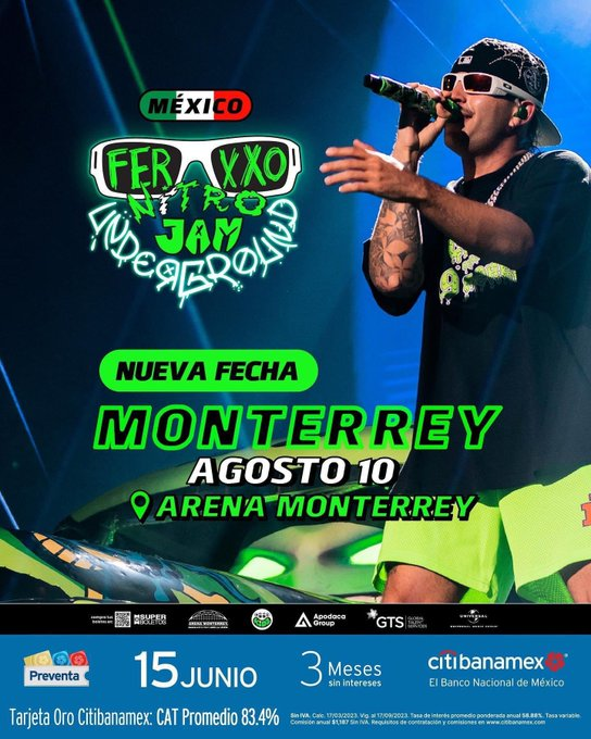 mx_tickets's tweet photo. ⭐️⭐️Feid en Monterrey!⭐️⭐️
alguien busca boletos para Feid en Monterrey, nos pidieron anunciar estos:
🎟️Zona Preferente
💵Precio: $1,499
🔗Link: https://t.co/KBesjQjscx
#ferxxo #boletos #arenamty #superboletos #nitrojam https://t.co/TCTBiQF7p9