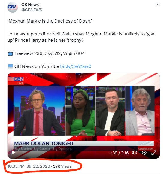 MrMaximilan's tweet photo. WAIT, WAIT, WAIT.... WHAT ???

July 22, 2023 ? Like 2 days ago ? 

They are talking about who ? Meghan ? How ? Why ? 😱🤷🏾‍♂️🤷🏾‍♂️🤷🏾‍♂️

The girl has not said anything for months ? Why is she still a topic ? 
🤔🤔🤔🤔🤔🤔 
#RacistBritishMedia 
#DanWoottonExposed #DanWoottonIsAnAbuser https://t.co/AIAEEvkDyl