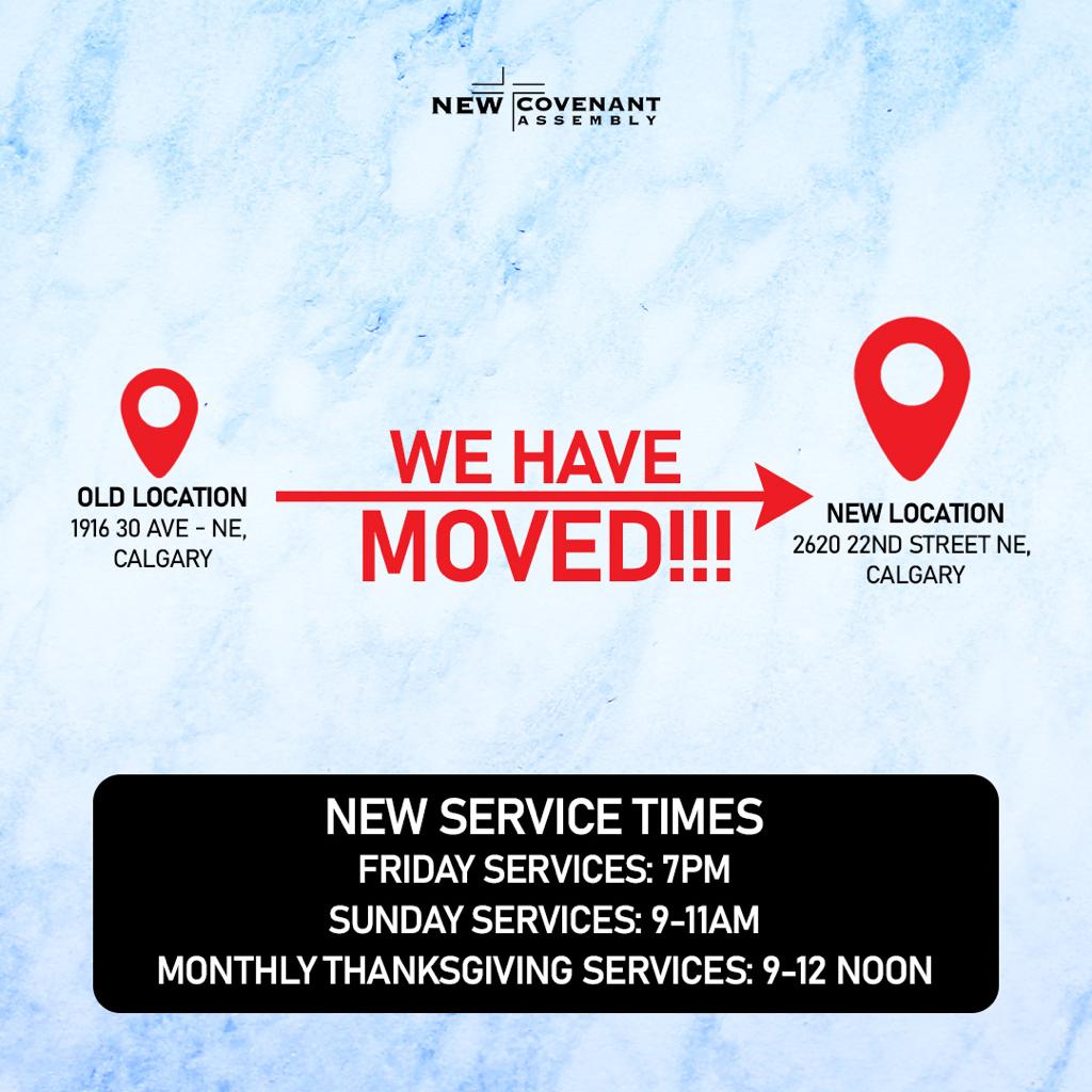 NCACalgary's tweet photo. 📢 Exciting News 📢

We're thrilled to share that we've officially moved to the Interim Kingdom Center.

Our new home will better accommodate all of our growing needs and bring us together as a family of faith.

Thank you for your unwavering support and prayers.
#Churchrelocation https://t.co/NVnmaPkhRd