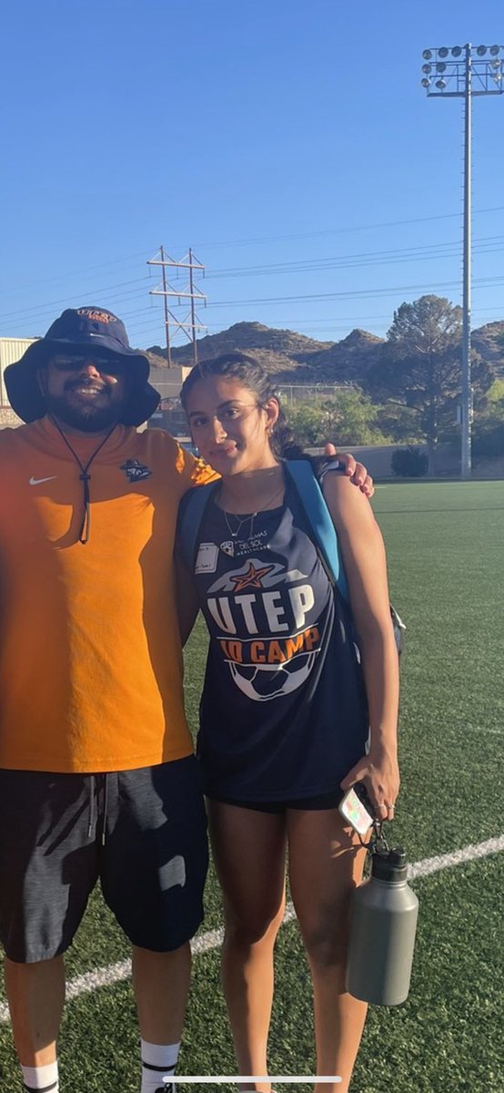 Thank you @utepsoccer and @gibbers7 @morganmcdougs @jared_hallman13 for another awesome prospect camp. 🧡💙⛏️