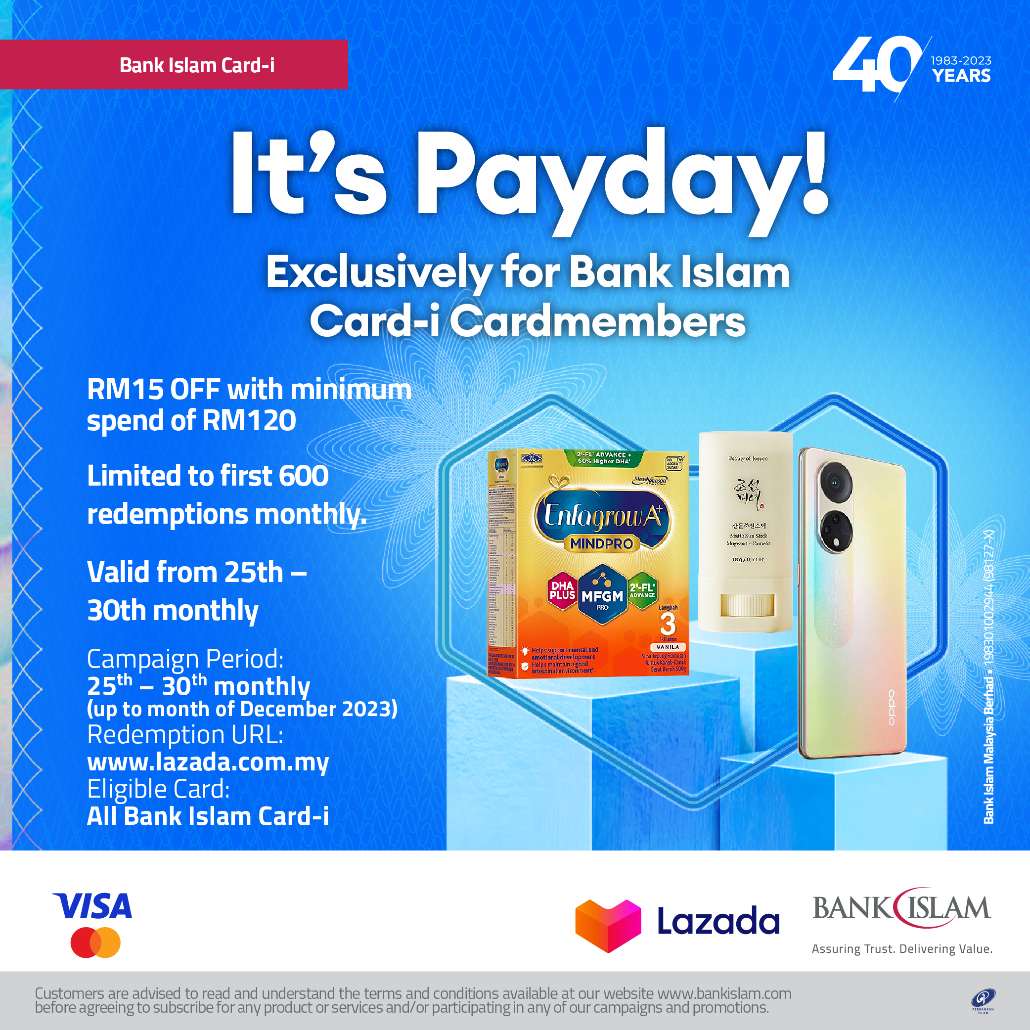 Bank Islam x Lazada Payday Promo