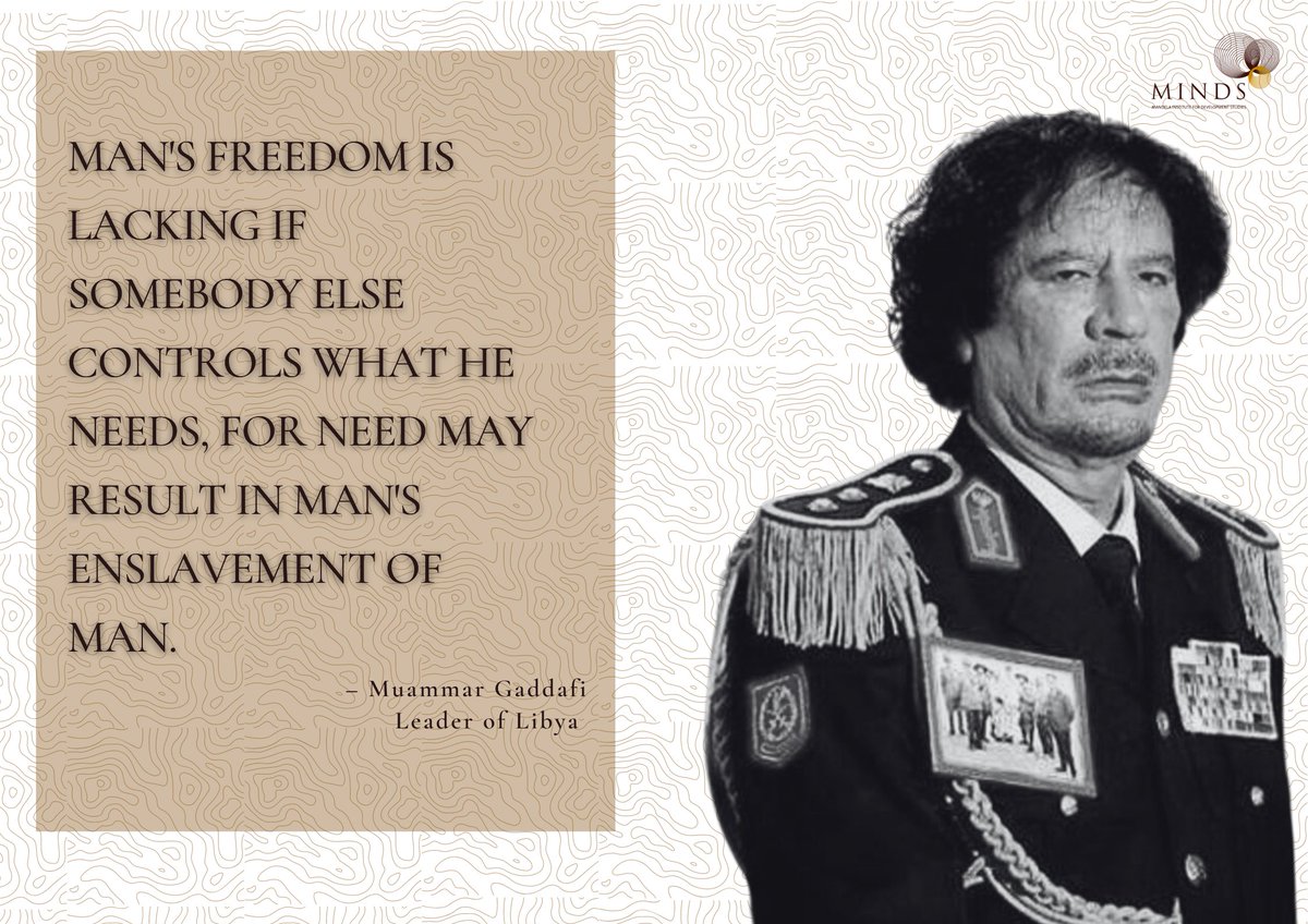 #MondayMotivation
#transformationalmindset
#MuammarGaddafi
#fyp