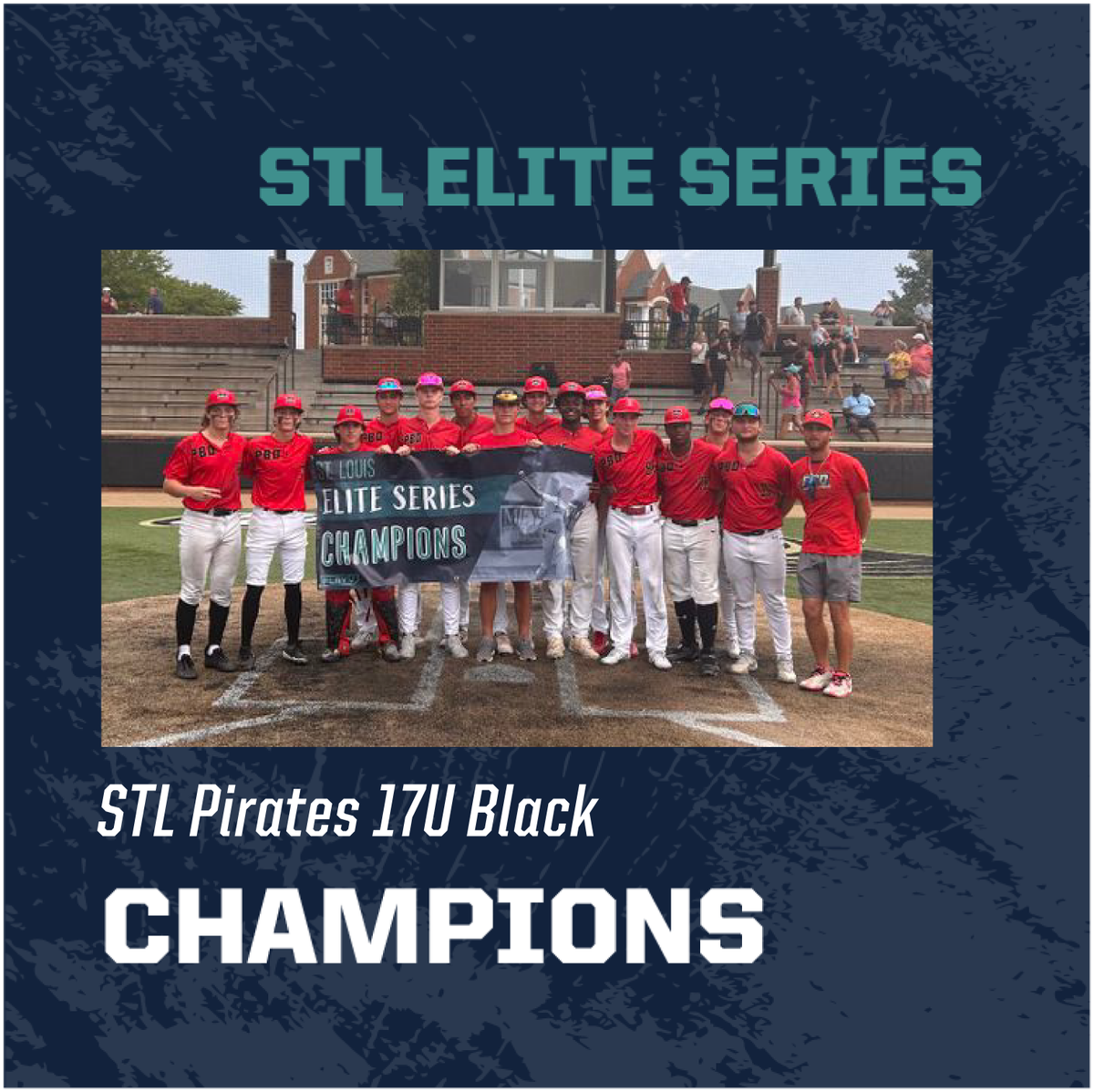 The STL Pirates 17U Black win in the STL Elite Series, Congratulations! #STLEliteSeries #play9withus <a href="/SLPnation/">SLPPlayerDev</a>