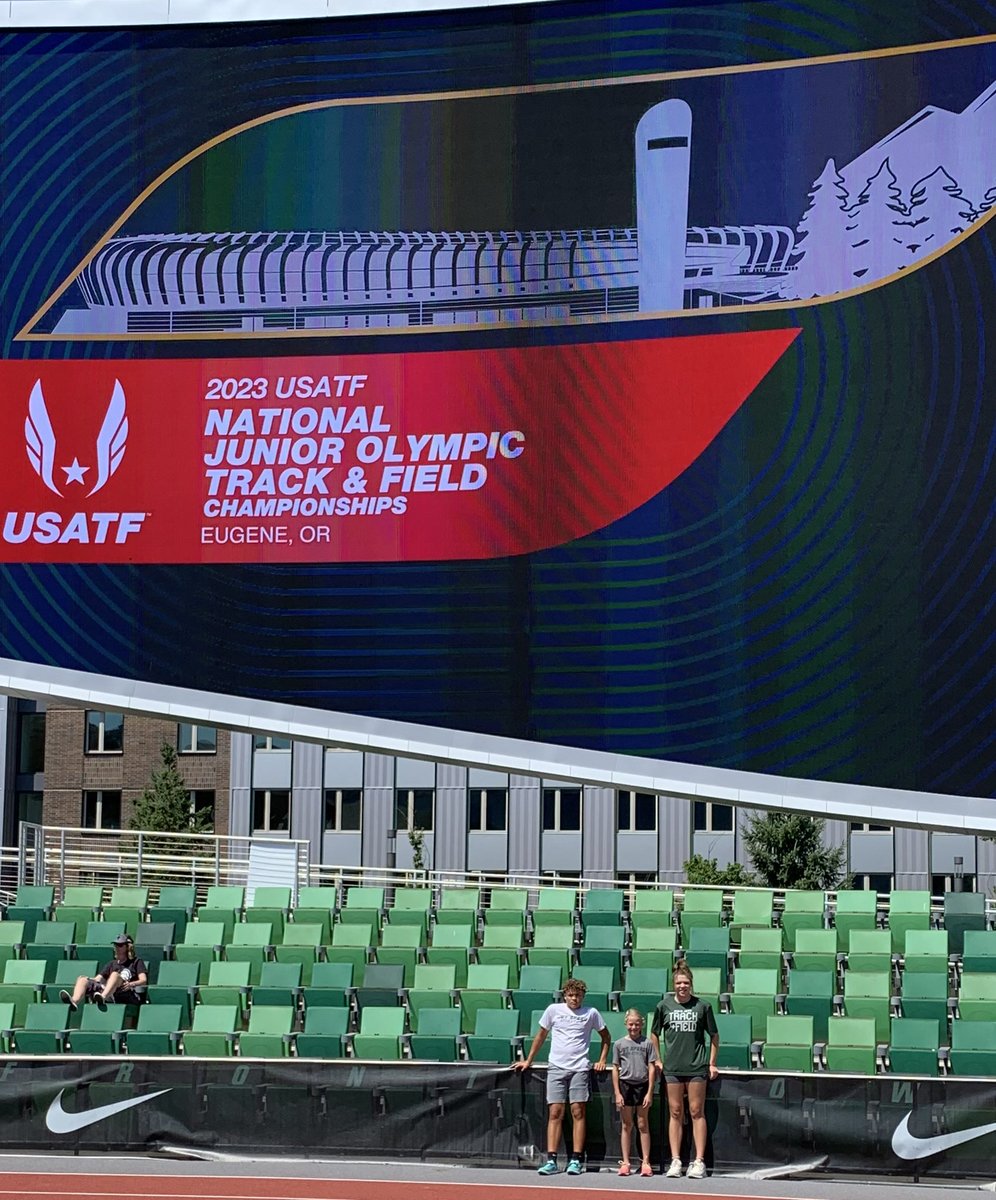 AdrianneBryshya's tweet photo. We are here & excited to get this party started! Looking forward to a great week!!! @usatf @TrackTownUSA
#NWOJets #USATFFutureStars #MillerSix #StrongerFasterTogether https://t.co/libWdGeOmO