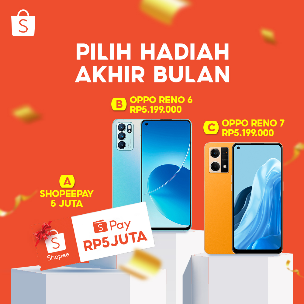 ShopeeID's tweet photo. Kasih tau mimin kamu mau hadiah akhir bulan yang manaaa~ https://t.co/YAowVAgKcE
