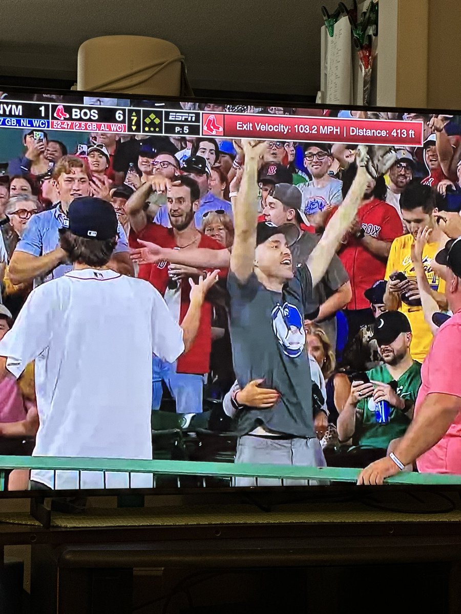 Foul Ball Guy @zack_hample just snagged one from Rafael Devers <a href="/BarstoolBigCat/">Big Cat</a> <a href="/PFTCommenter/">PFT Commenter</a> <a href="/PardonMyTake/">Pardon My Take</a>