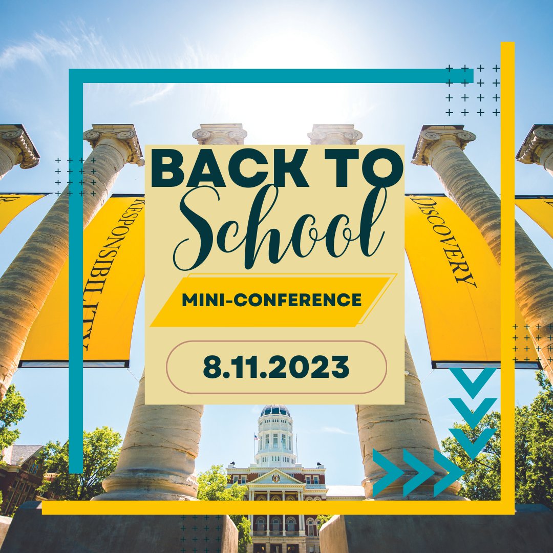 This free event will be from 9:00am to 12:00pm on Friday, August 11th. Hosted by Southern Boone High School and featuring sessions from several RPDC consultants, it will be a great way to kick start your school year! Click below to register!

buff.ly/3rDhGYL