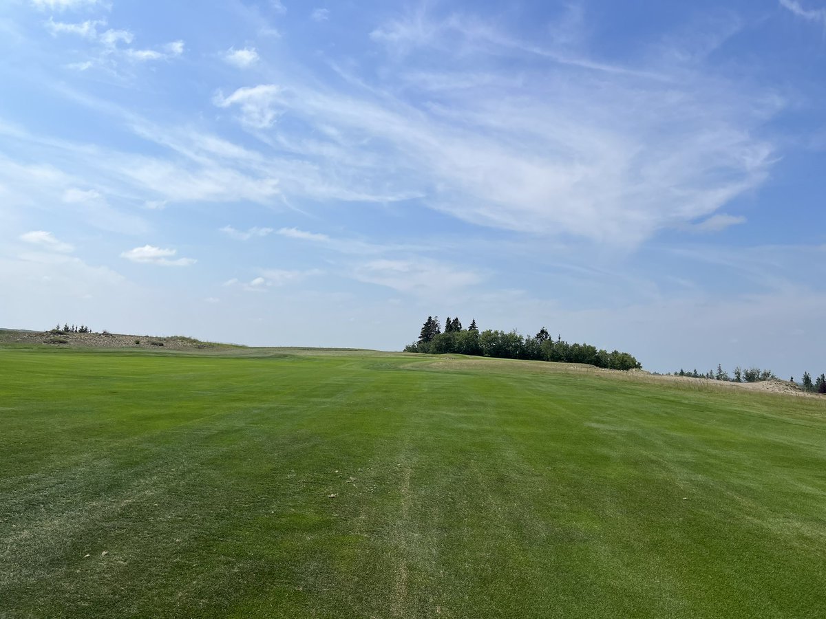 Probably the toughest par 5 on the Links Course, hole 15 is looking good. Just some work to be done on front of green

#LinksCourseLive