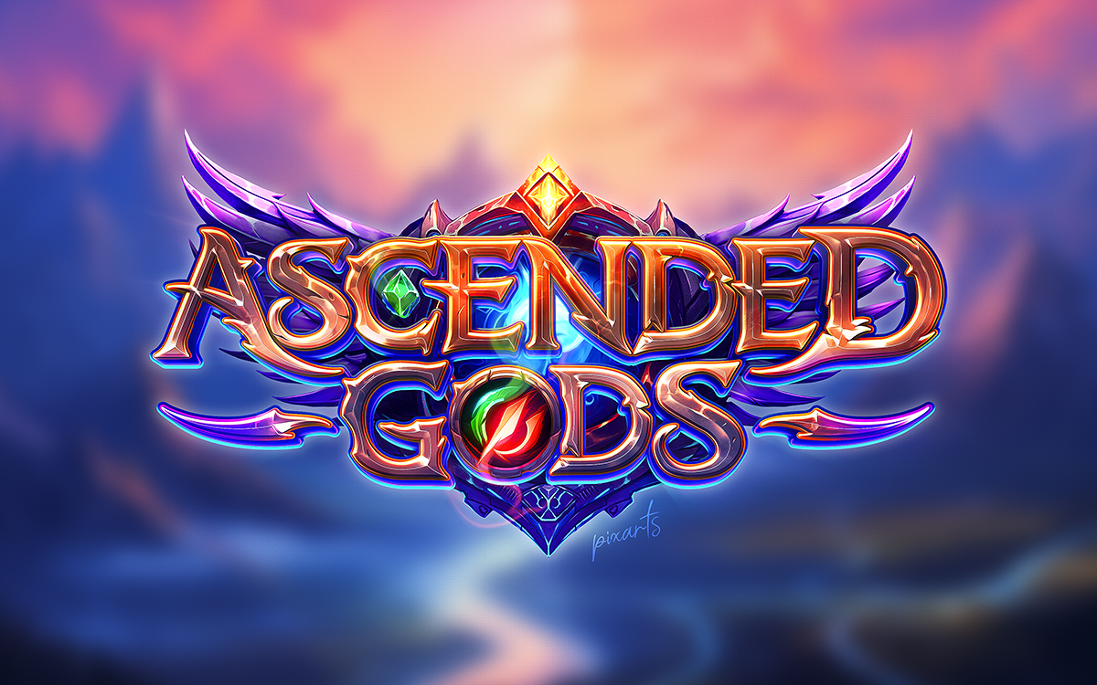 Pixartsnet's tweet photo. Check out new work on my @Behance profile: "Game Logo - Ascended Gods 🔥" https://t.co/gmUbUCnVzE https://t.co/McW23RVYEe