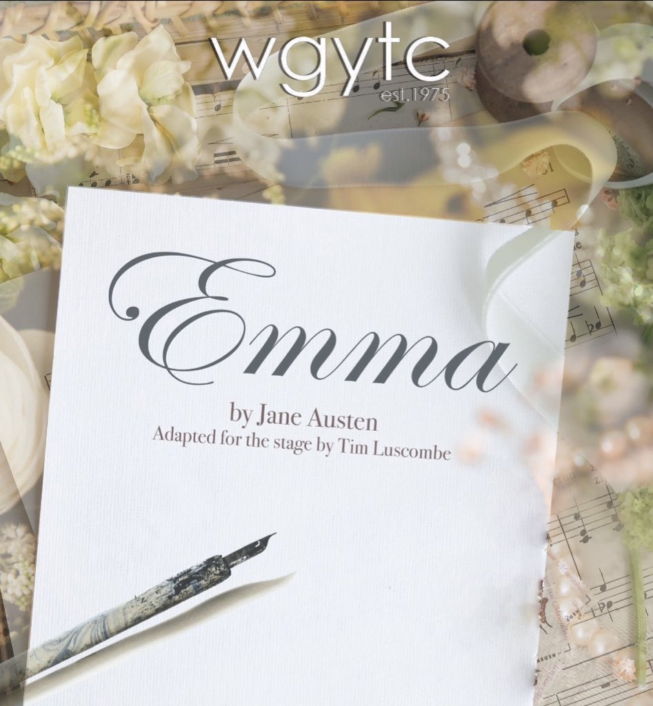 Rehearsals are well underway for ‘Emma’ adapted for stage by Tim Luscombe.

Book your tickets now ticketsource.co.uk/wgytc1

🎭Carnegie House Arts Centre, Bridgend
🗓️Wed 2 Aug 2:00pm &amp; 7:30pm
⏰Thurs 3 Aug 7:30pm #Summer23