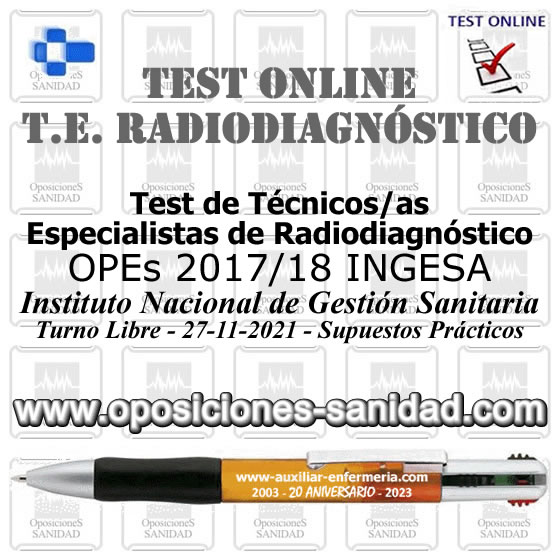 Nuevo Test Online de TÉCNICOS/AS ESPECIALISTAS EN RADIODIAGNÓSTICO - Parte 3, Supuestos Práctiicos... F1wC5eXWcAUEEpw?format=jpg&name=small