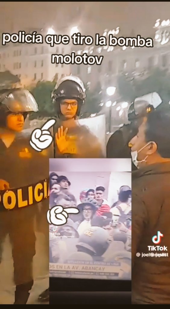 martinfiera's tweet photo. Así que el sujeto que tiró la bomba Molotov en la manifestación del #19J era un terna de la PNP lo descubrieron custodiando la plaza San Martin trató de huir pero ya había Sido captado.
Ni eso puede hacer bien los chalecos de la dictadura, investigación urgente #PeruEnDictadura https://t.co/5oSuz1S0lr