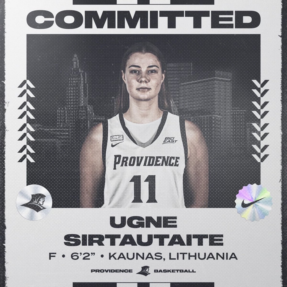ProvidenceWBB (@providencewbb) on Twitter photo Fresh off her appearance at the <a href="/FIBA/">FIBA Basketball</a> U19 World Cup, we're so happy to officially welcome Ugne to Friartown! Fresh off her appearance at the <a href="/FIBA/">FIBA Basketball</a> U19 World Cup, we're so happy to officially welcome Ugne to Friartown!