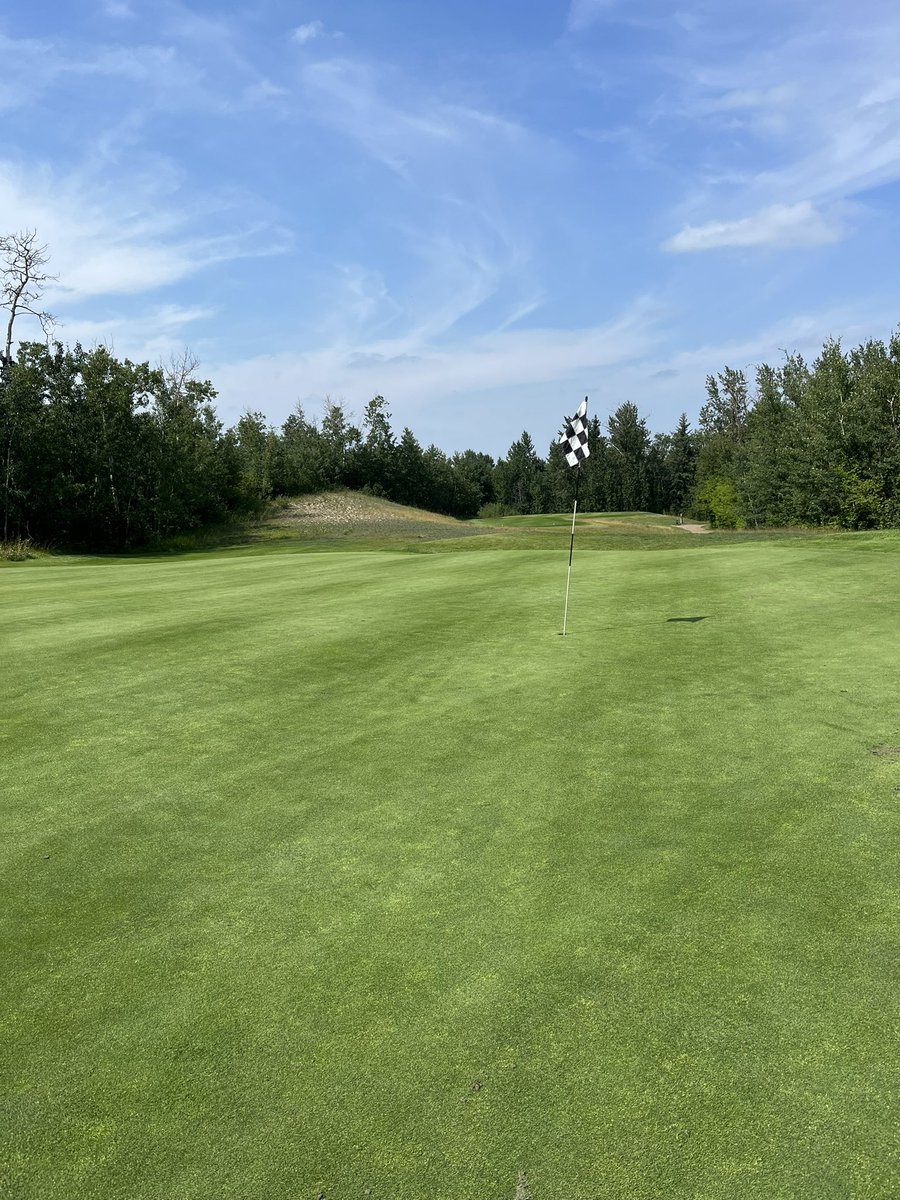 17 Links Course is a short par 3 that you need to be sure on club selection. Green is mint

#LinksCourseLive