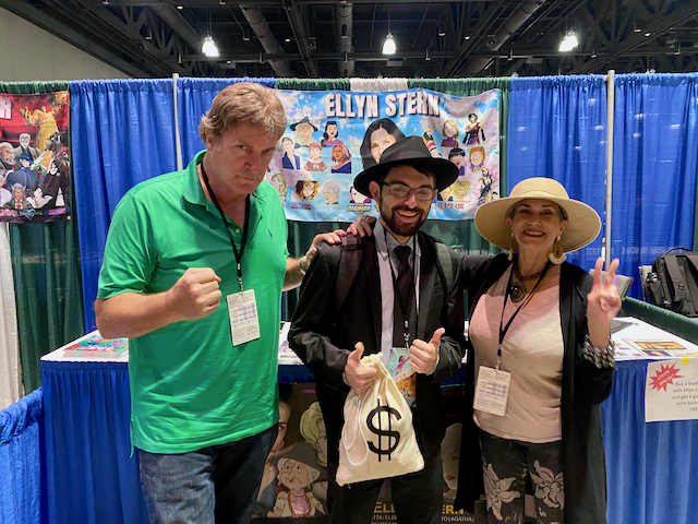 ConnectiCon is the best Con in the Northeast! Had a blast meeting @RichardEpcar and @ellynstern at this years convention. Thanks for hosting an excellent Digimon panel! #ConnectiCon2023