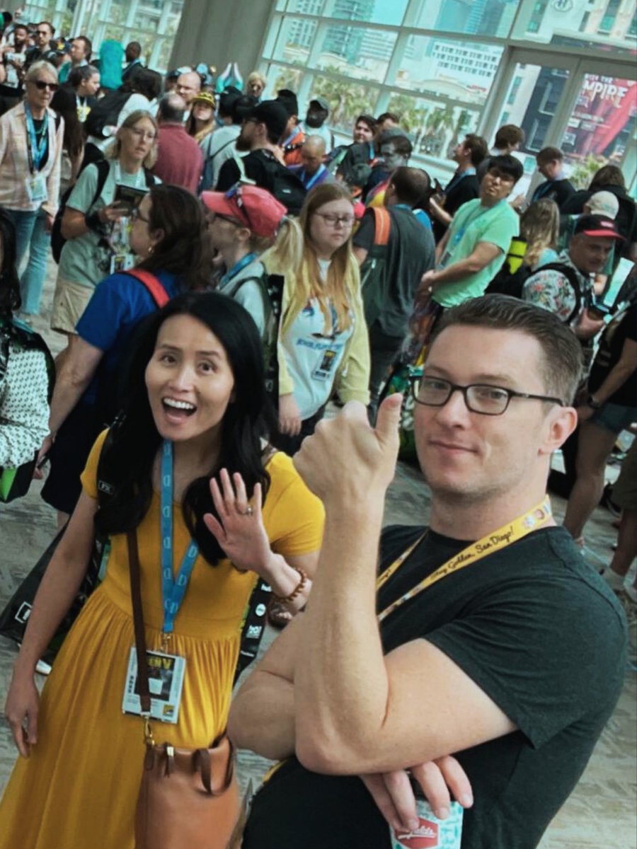 ImmortalWuxia's tweet image. **IMMORTAL 2.0 ACTIVATED**

A few quick recaps of #TEAMIMMORTAL shining bright and awakening heroes once again at this year's San Diego Comic-Con Event 2023.

(Part 1) 
#wuxia #martialworld #comics #SDCC2023 #SanDiegoComicCon #paneldiscussion #entertainment