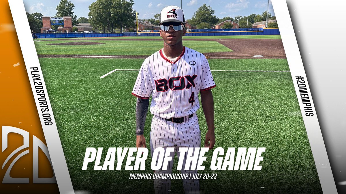 2D Sports Player of the Game tweet media