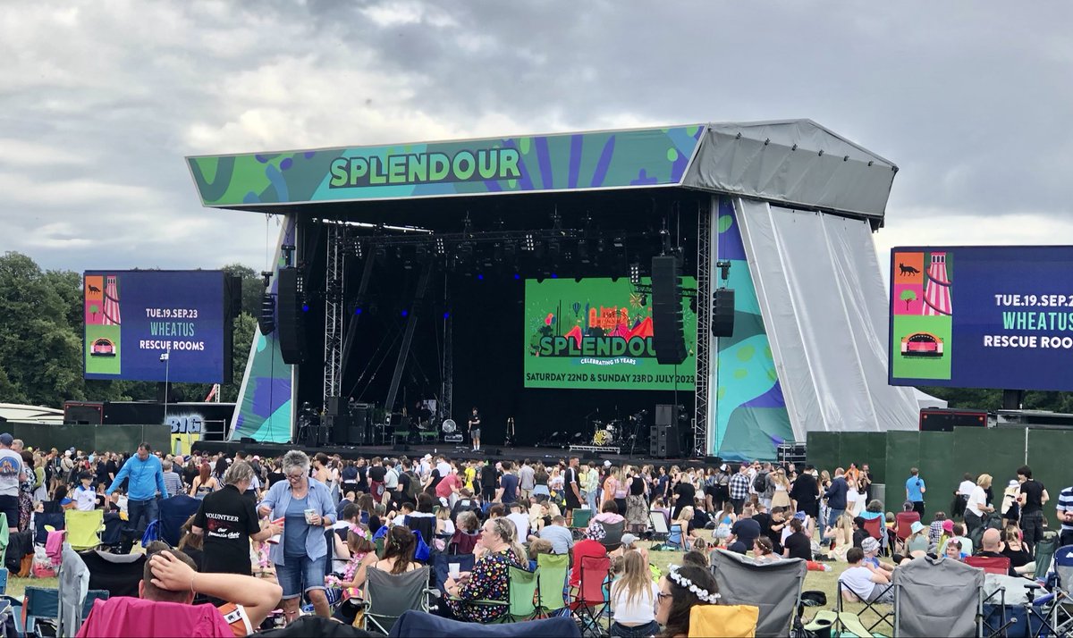 Richard_Flewitt's tweet photo. Splendour 2023…. Dry so far today …. who else is here? https://t.co/qgD4yT7b9E