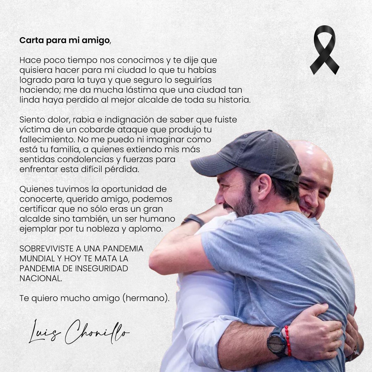 CHONILLOec's tweet photo. Te vamos a extrañar 🕊️ https://t.co/OWEXwvDna0