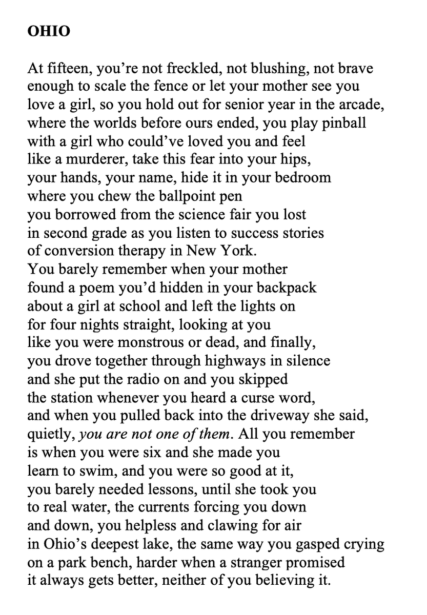 here's one of the poems I'm most proud of from KILLING IT @BlackLawrence— I have about 10 copies left if anyone wants a signed copy ($15 incl shipping) 💙🐡