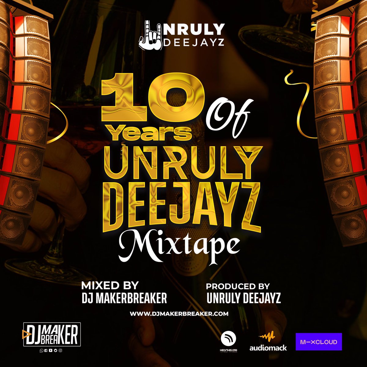 <a href="/UnrulyDeejayz/">Unruly Deejayz</a> Kampala Uganda: A Decade of Global Grooves! 🌍🎶
Join us in celebrating 10 years of bringing the best music mixtapes <a href="/djmakerbreaker2/">DJ Maker Breaker</a> 
<a href="/TrackOfficio/">Track Officio</a> <a href="/micho/">micho</a> 
Friday 28th … on all digital platforms 
#anniversary #ten #Ashes23 #Oppeneheimer #music #sundayvibe
