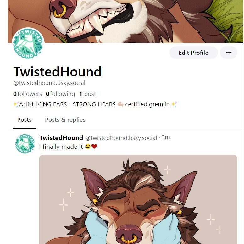 IM IN! Come give me a follow!