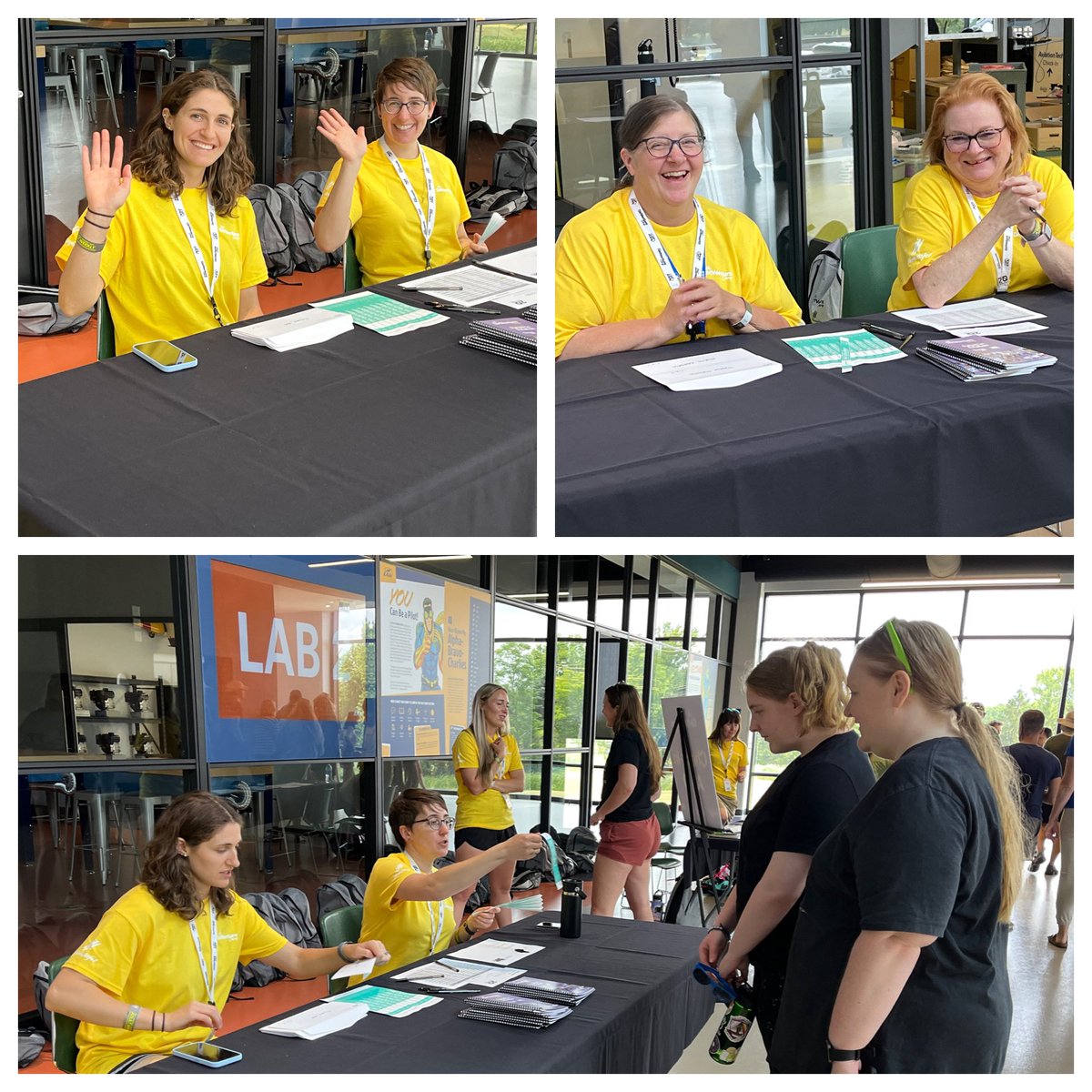 Registration at 2023 GirlVenture Camp!. We’re happy to see you!