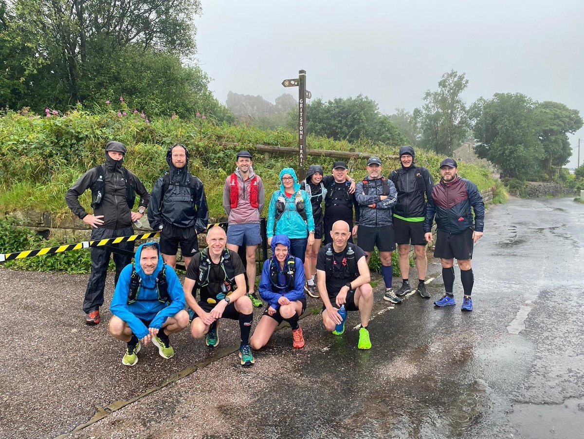 Counted 109 stiles as we travelled the entire 26/27 miles of the Newcastle Way at the weekend. Weather might have been kinder 🌧️☔️