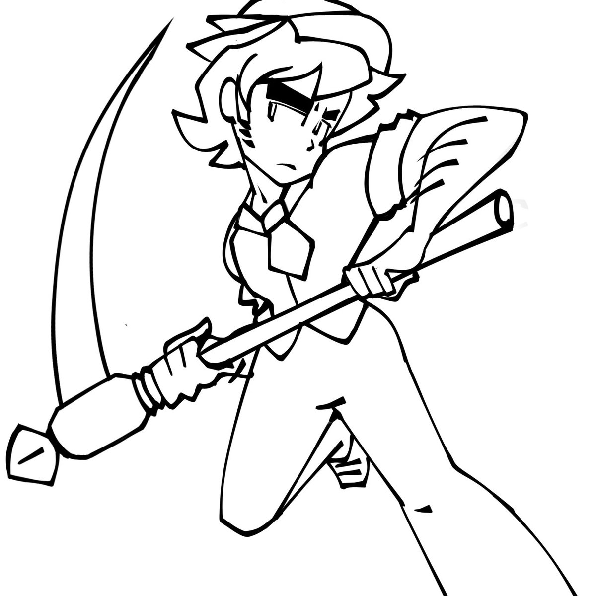 Alexander97713's tweet photo. Un fanart mas o menos al estilo de skullgirls del oc de @vyleke talvez una idea para personaje jugable dentro del rooster para 2024 🙀 https://t.co/li0AAlqplH