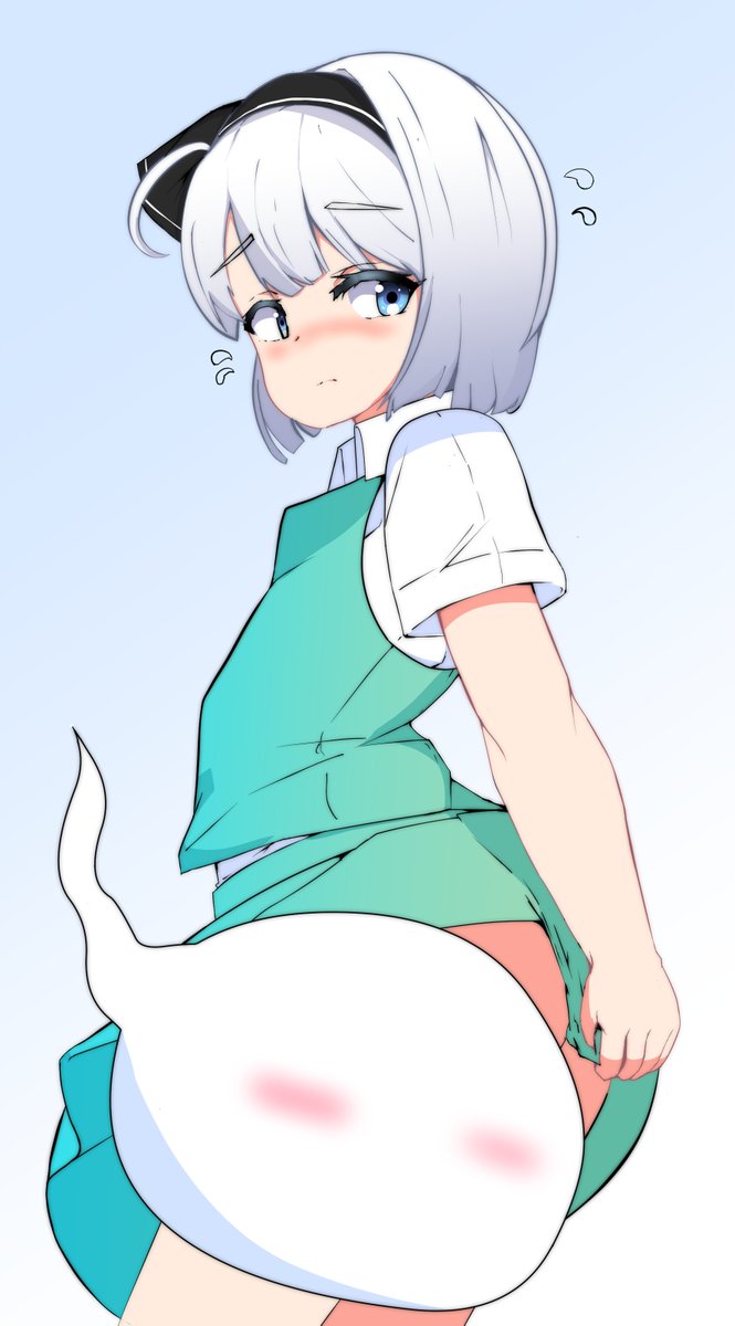 魂魄妖夢 「ハイライト用#イラスト #illustration #魂魄妖夢 vol,1こう見」|かみやんみょん illustrator@Skeb募集中のイラスト