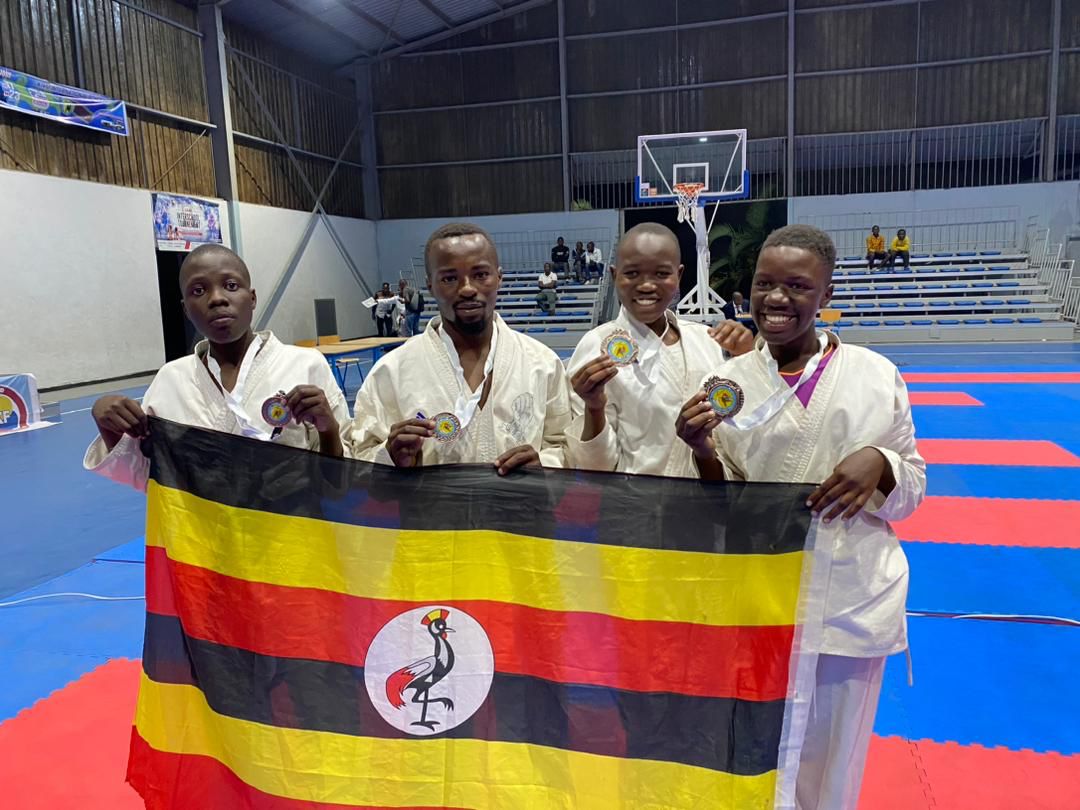 UgandaKarate's tweet photo. We are super excited about our team of Athletes that represented the #Uganda at the Great Lakes Championship that ended today. We recorded huge success and won a total of e
Seven medals. @KagutaMuseveni @JanetMuseveni @OgwangOgwang @AnitahAmong @NCSUganda1 @Thomas_Tayebwa https://t.co/QvheYaPm60