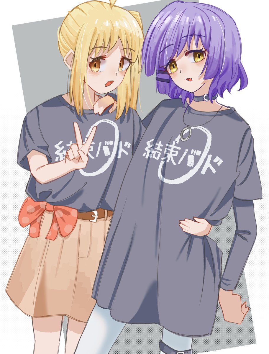 伊地知虹夏 「オーバーサイズの服を着た女の子が好き(リョウ虹)  #ぼっち・ざ・ろっく」|シュレ猫 🎨のイラスト