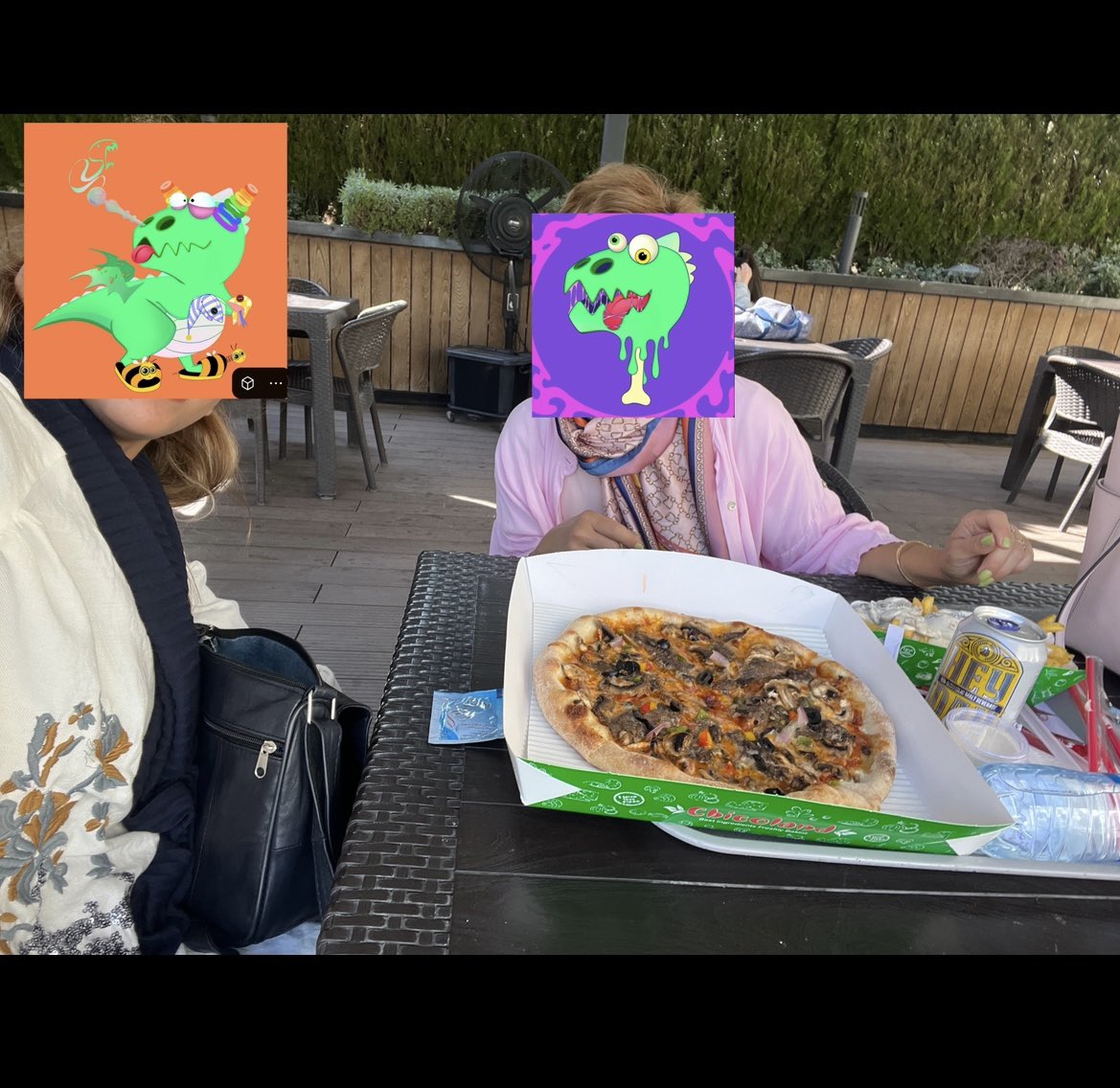 Pantea_pgh's tweet photo. Hey frens
It’s pizza time for dragons, come and join us 🔥
@DecentraDragon #decentradragon @crazyfrens https://t.co/YpdvnQH97G