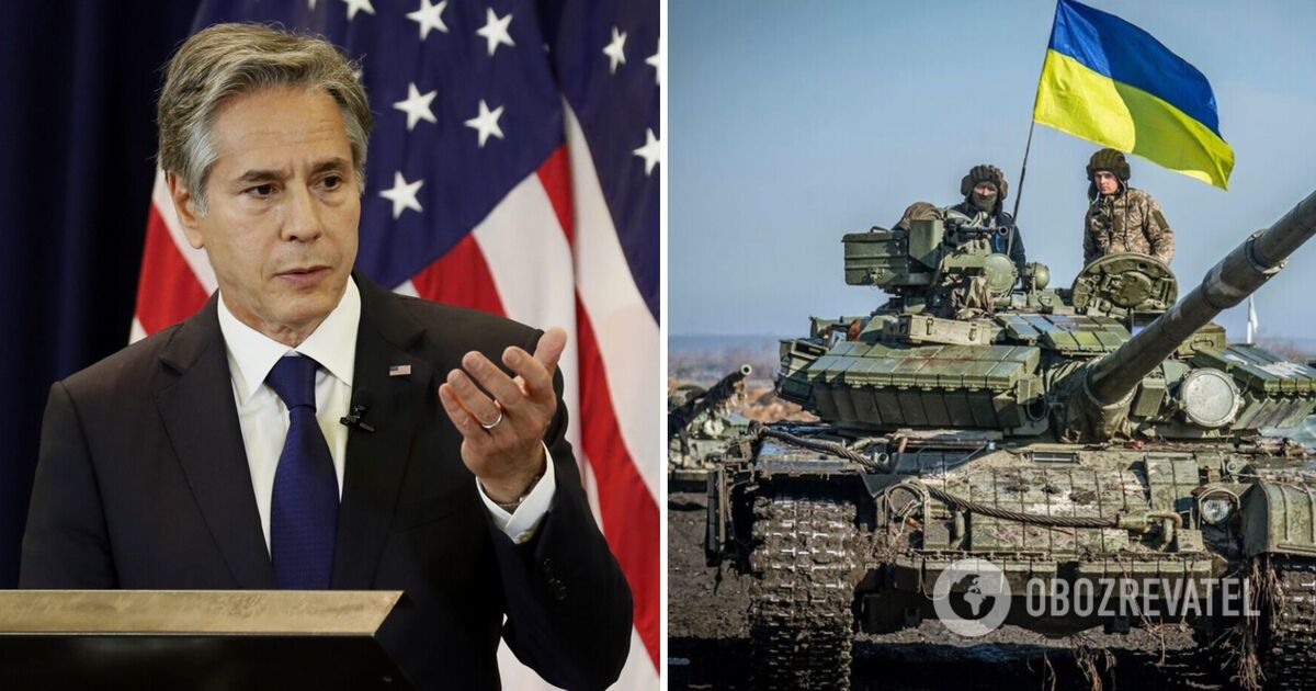 Blinken: the State Department expects a counteroffensive of the Armed Forces 