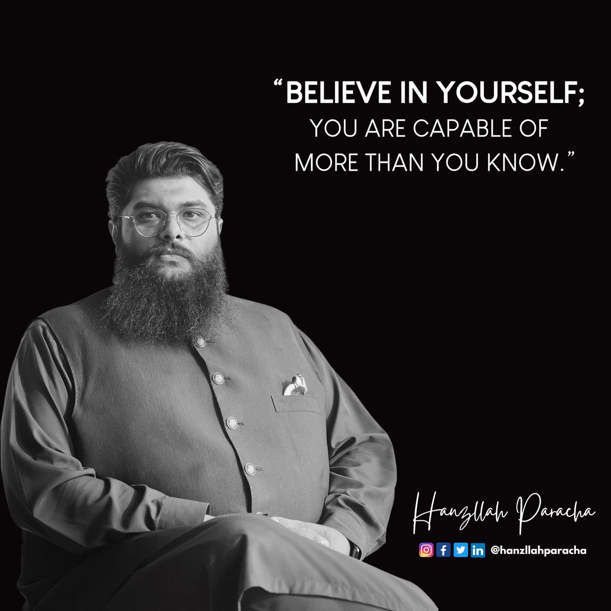 HanzllahP's tweet photo. "BELIEVE IN YOURSELF;
YOU ARE CAPABLE OF MORE THAN YOU KNOWβ
#realestateinvesting #dreambig #investmenttips #realestate #careertips #realtor #careeradvice #investmentpros #proinvestmenttips #realstateprojects #hanzllahparacha #entrepreneur #motivationalquotes https://t.co/gGLRi7BCq8