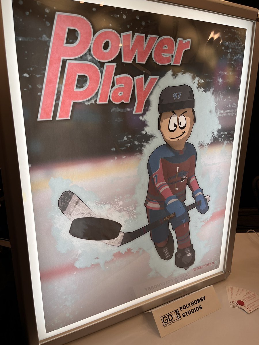 OnlyByMidnight's tweet photo. An arcade-style hockey game somehow feels more Canadian than a regular hockey game. @polyhobby @KDaysyeg #gdx2023 #IndieGameDev https://t.co/xAa0nWBiSo