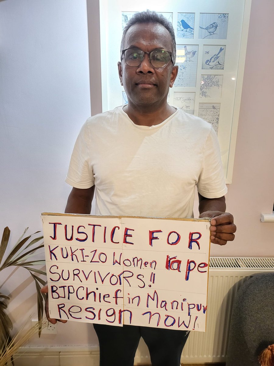 SAsiaSolidarity's tweet photo. Stand with #Kuki_Zo women facing gangrape in #ManipurViolence and BJP-orchestrated ethnic cleansing. #BirenResign #AmitShah resign! https://t.co/y9OSzBWNn0