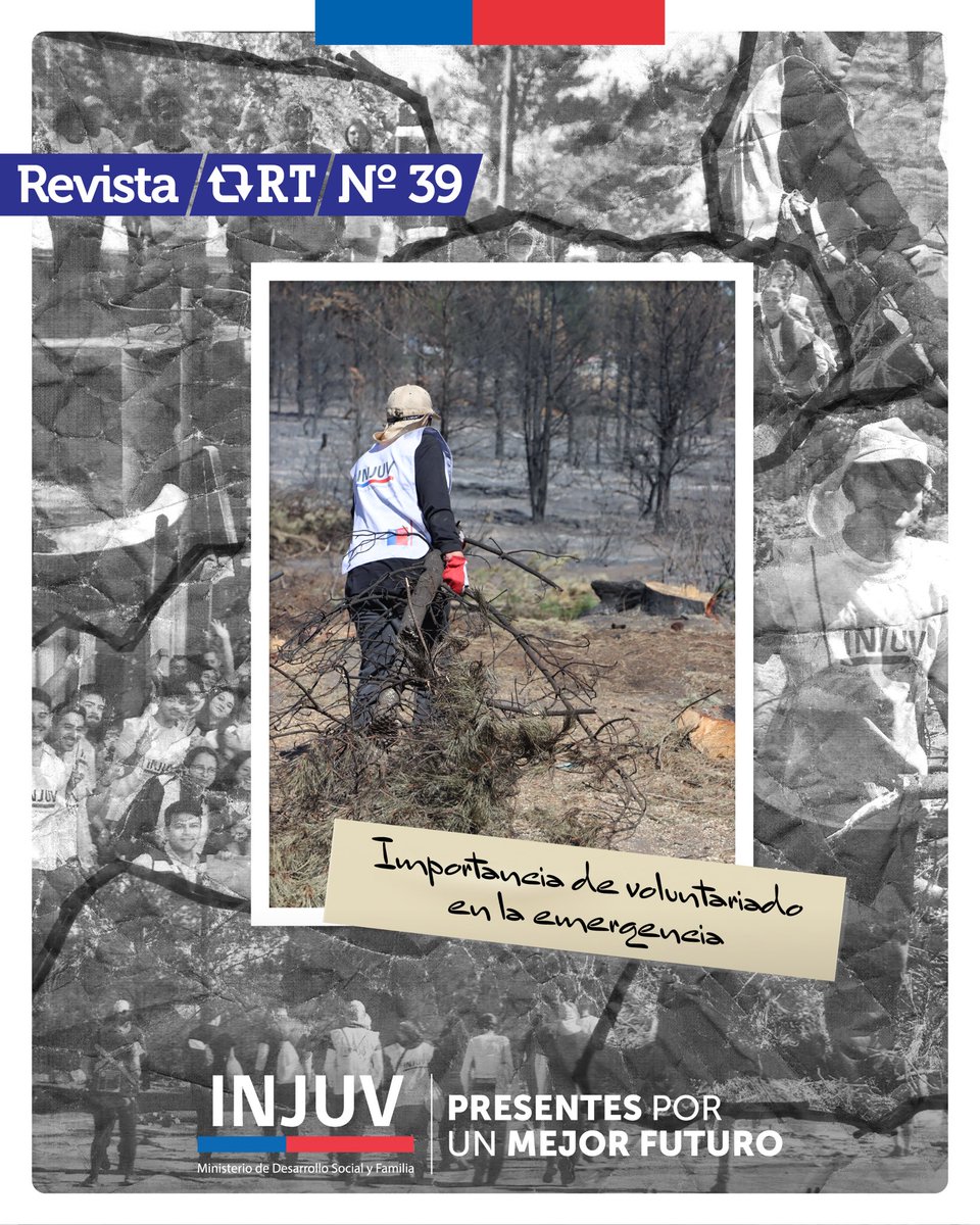 InjuvChile's tweet photo. #RT39: Analizamos la articulación de las juventudes y los diferentes servicios,
ministerios y organizaciones para las labores de voluntariado.

Lee el artículo completo en la última edición de la revista RT: involucramiento social y participación comunitaria juvenil. https://t.co/CVgdfw36Wq
