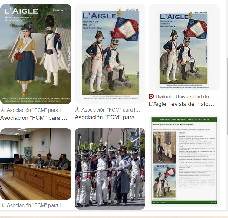 BarShuali's tweet photo. L’Aigle: Revista de Historia Napoleónica ya disponible en el portal DULCINEA https://t.co/gmBMjFcTJT Consulta nuestra Indexación y alcance en: https://t.co/ZDA2EepP11 https://t.co/CkMtbfUop7