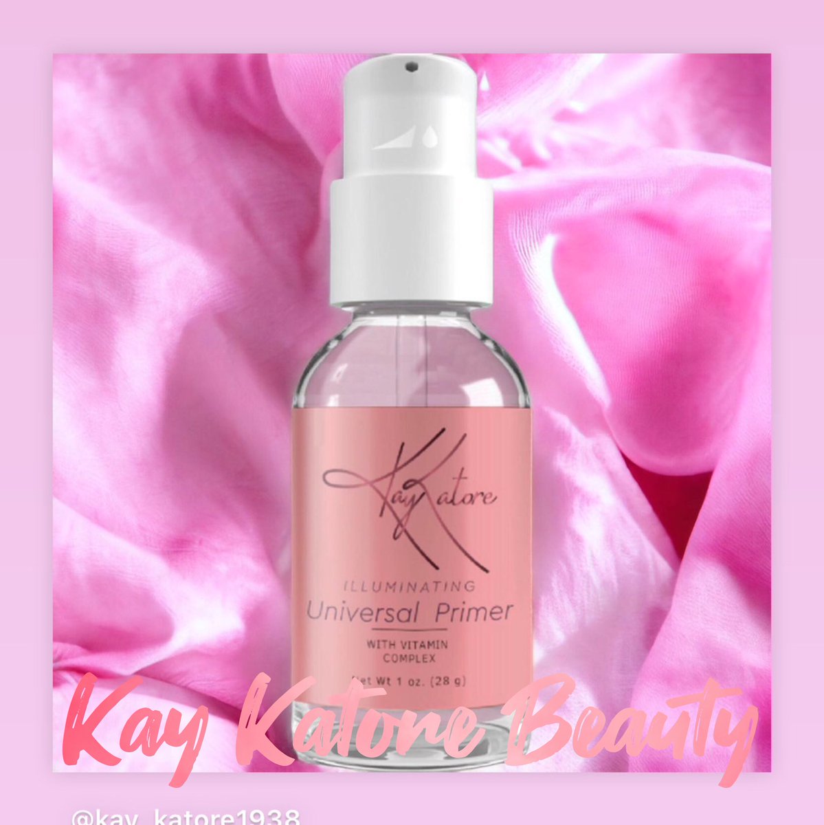 Kay Katore Universal Primer:
*Preps skin with vitamins for longer lasting makeup. 
*Deeply hydrates to visibly tighten, brighten &amp; plumb. 
*... threads.net/t/CvDmtJvuYPl/…